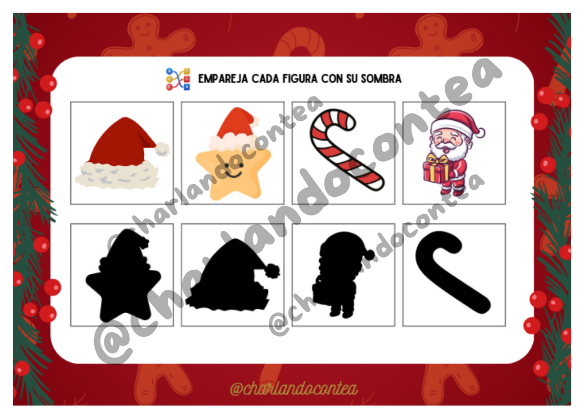Discriminació Visual - Ombres de Nadal