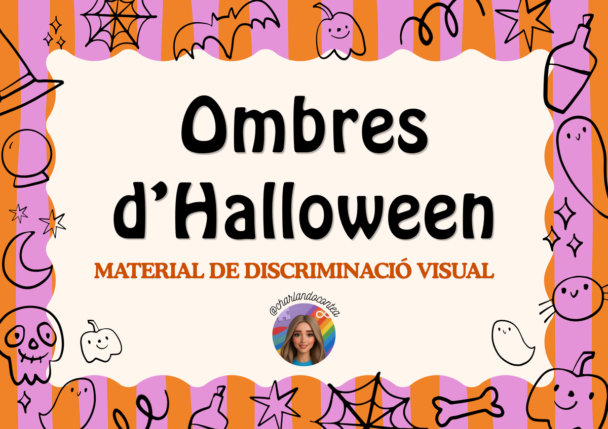  Discriminació Visual - Ombres d'Halloween