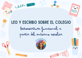 Lectoescritura - Leo y Escribo sobre el Colegio